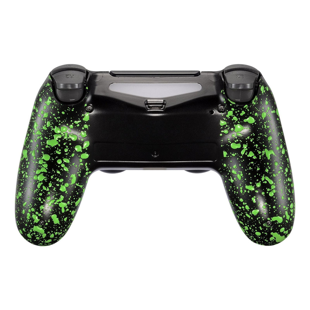 Rubberized Green Black Back Shell Compatible With PS4 Gen2 Controller-SP4BR05WS - Extremerate Wholesale