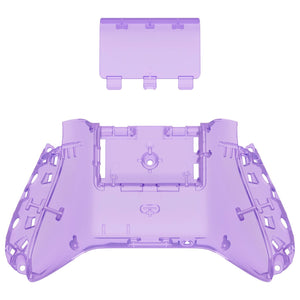 Clear Purple Back Shell And Battery Cover For Xbox Series X/S Controller-BX3M505WS - Extremerate Wholesale
