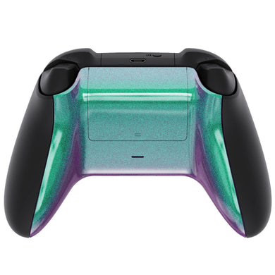 Glossy Chameleon Green Purple Back Shell And Battery Cover For Xbox Series X/S Controller-BX3P302WS - Extremerate Wholesale