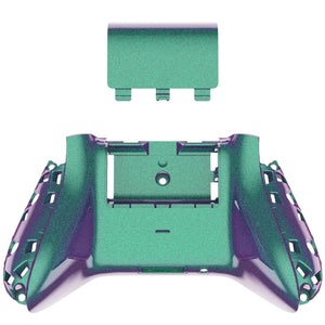 Glossy Chameleon Green Purple Back Shell And Battery Cover For Xbox Series X/S Controller-BX3P302WS - Extremerate Wholesale