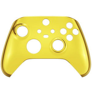 Glossy Chrome Gold Front Shell For Xbox Series X/S Controller-FX3D401WS - Extremerate Wholesale