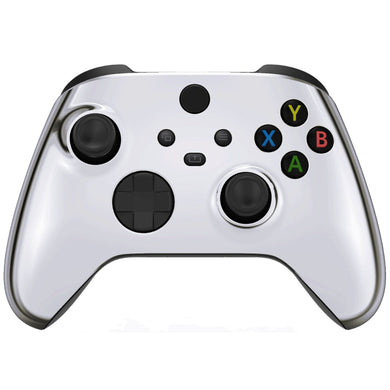 Glossy Chrome Silver Front Shell For Xbox Series X/S Controller-FX3D402WS - Extremerate Wholesale
