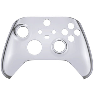 Glossy Chrome Silver Front Shell For Xbox Series X/S Controller-FX3D402WS - Extremerate Wholesale