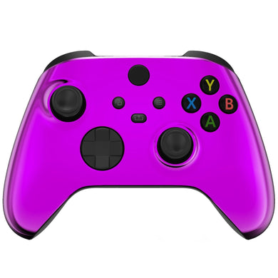 Glossy Chrome Purple Front Shell For Xbox Series X/S Controller-FX3D405WS - Extremerate Wholesale