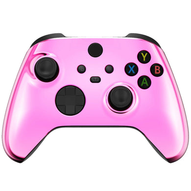 Glossy Chrome Pink Front Shell For Xbox Series X/S Controller-FX3D407WS - Extremerate Wholesale