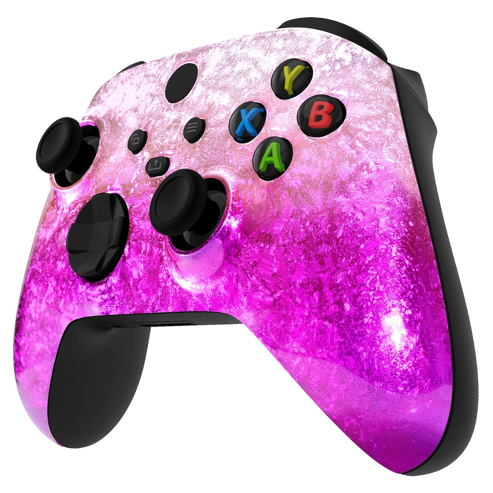 Glossy Ice Flake Magenta Front Shell For Xbox Series X/S