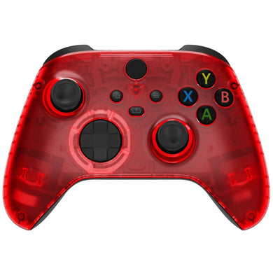 Clear Red Front Shell For Xbox Series X/S Controller-FX3M502WS - Extremerate Wholesale