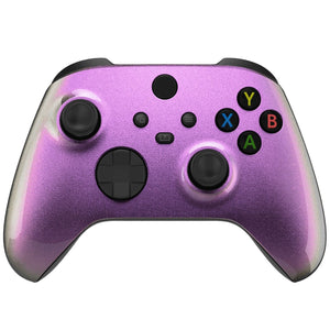 Glossy Chameleon Pink Green Front Shell For Xbox Series X/S Controller-FX3P340WS - Extremerate Wholesale