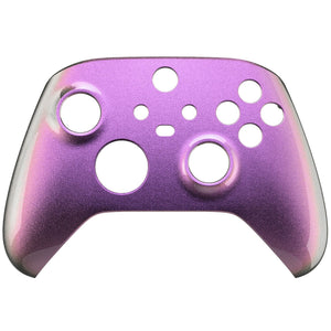 Glossy Chameleon Pink Green Front Shell For Xbox Series X/S Controller-FX3P340WS - Extremerate Wholesale