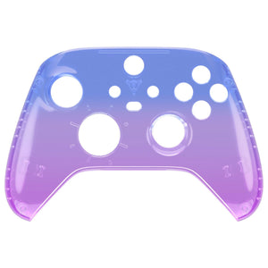 Glossy Gradient Translucent Bluebell Front Shell For Xbox Series X/S Controller-FX3P353WS - Extremerate Wholesale