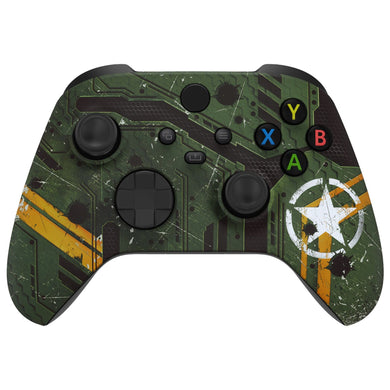 Soft Touch Army Mecha Front Shell For Xbox Series X/S Controller-FX3T150WS - Extremerate Wholesale