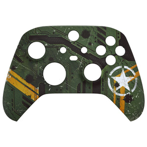 Soft Touch Army Mecha Front Shell For Xbox Series X/S Controller-FX3T150WS - Extremerate Wholesale