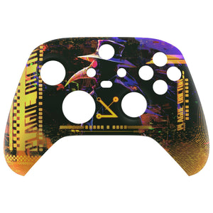 Soft Touch Cyber Plague Front Shell For Xbox Series X/S Controller-FX3T162WS - Extremerate Wholesale