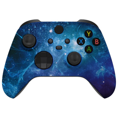 Soft Touch Blue Nebula Front Shell For Xbox Series X/S Controller-FX3T172WS - Extremerate Wholesale