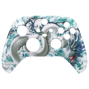Glossy Jade Dragon-Cloud Dominator Front Shell For Xbox Series X/S Controller-FX3T173WS - Extremerate Wholesale