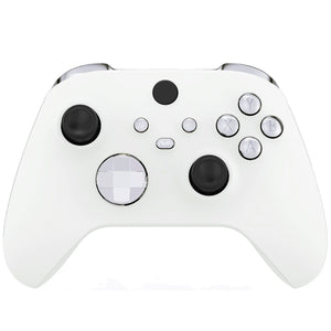 Glossy Chrome Silver 13in1 Button Kits For Xbox Series X/S Controller-JX3202WS - Extremerate Wholesale