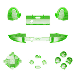 Clear Green 13in1 Button Kits For Xbox Series X/S Controller-JX3303WS - Extremerate Wholesale