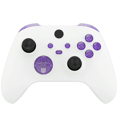 Clear Purple 13in1 Button Kits For Xbox Series X/S Controller-JX3305WS - Extremerate Wholesale