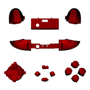 Blank Vampire Red 13in1 Button Kits For Xbox Series X/S Controller-JX3503WS - Extremerate Wholesale