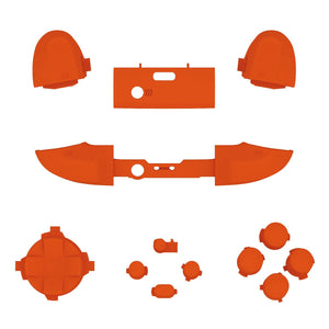 Blank Bright Orange 13in1 Button Kits For Xbox Series X/S Controller-JX3504WS - Extremerate Wholesale