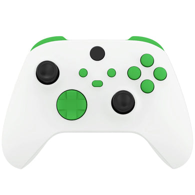 Blank Lime Green 13in1 Button Kits For Xbox Series X/S Controller-JX3506WS - Extremerate Wholesale