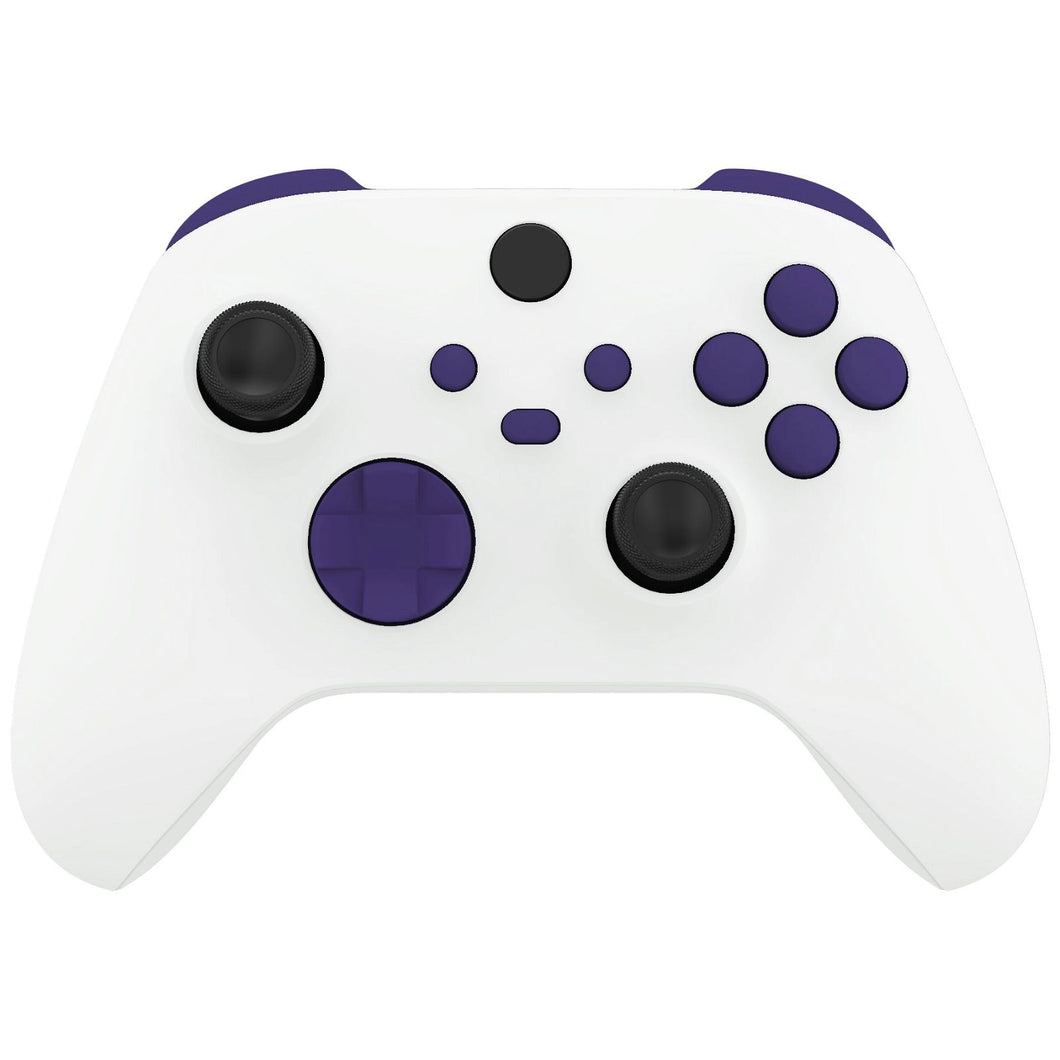 Blank Dark Purple 13in1 Button Kits For Xbox Series X/S Controller-JX3507WS - Extremerate Wholesale