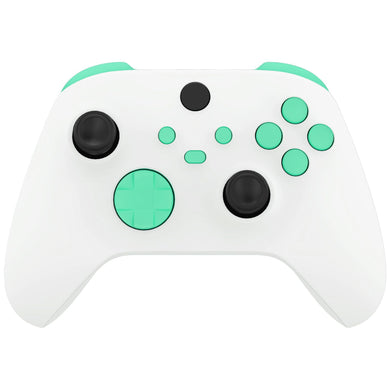 Blank Mint Green 13in1 Button Kits For Xbox Series X/S Controller-JX3514WS - Extremerate Wholesale