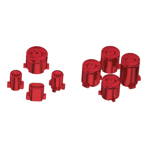 8In1 Red Metal ABXY Home Start Back Share Buttons Kit For Xbox Series X/S Controller-JX3A003WS - Extremerate Wholesale