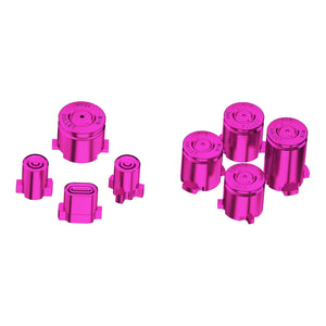 8In1 Purple Metal ABXY Home Start Back Share Buttons Kit For Xbox Series X/S Controller-JX3A005WS - Extremerate Wholesale