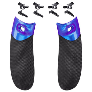 Chameleon Blue Purple Flexor Diamond Textured Side Rails Grips Ergonomic Trigger Stop Kit For Xbox Series X/S Controller-PX3Q3002WS - Extremerate Wholesale