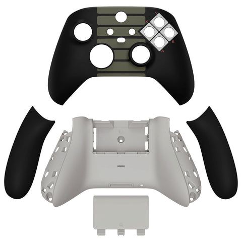 Xbox Controller Front Shell Classics NES Style Front And Back Shells With Side Rails Panel For Xbox ...