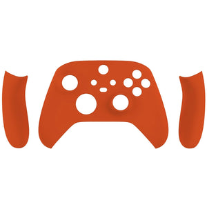 Bright Orange Front Shell With Side Rails Panel For Xbox Series X/S Controller-ZX3P304WS - Extremerate Wholesale