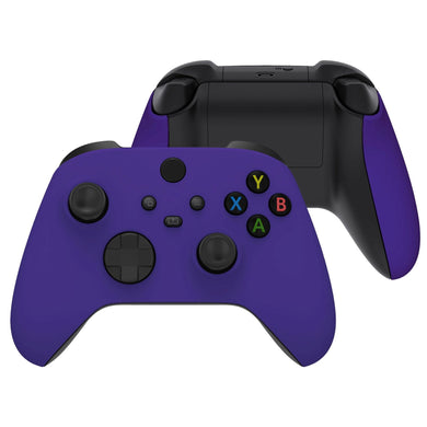 Dark Purple Front Shell With Side Rails Panel For Xbox Series X/S Controller-ZX3P307WS - Extremerate Wholesale