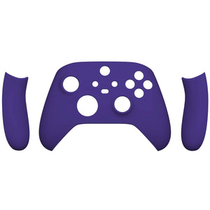 Dark Purple Front Shell With Side Rails Panel For Xbox Series X/S Controller-ZX3P307WS - Extremerate Wholesale