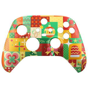 Christmas Wrap Front Shell For Xbox Series X/S Controller- FX3R019WS - Extremerate Wholesale