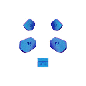 Glossy Chameleon Blue Purple Replacement Redesigned K1 K2 K3 K4 Back Buttons Paddles & Toggle Switch For Xbox Series X/S Controller Extremerate Hope Remap Kit-DX3P3001WS - Extremerate Wholesale