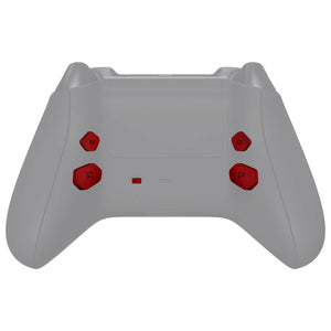 Matte UV Vampire Red Replacement Redesigned K1 K2 K3 K4 Back Buttons Paddles & Toggle Switch For Xbox Series X/S Controller Extremerate Hope Remap Kit-DX3P3003WS - Extremerate Wholesale