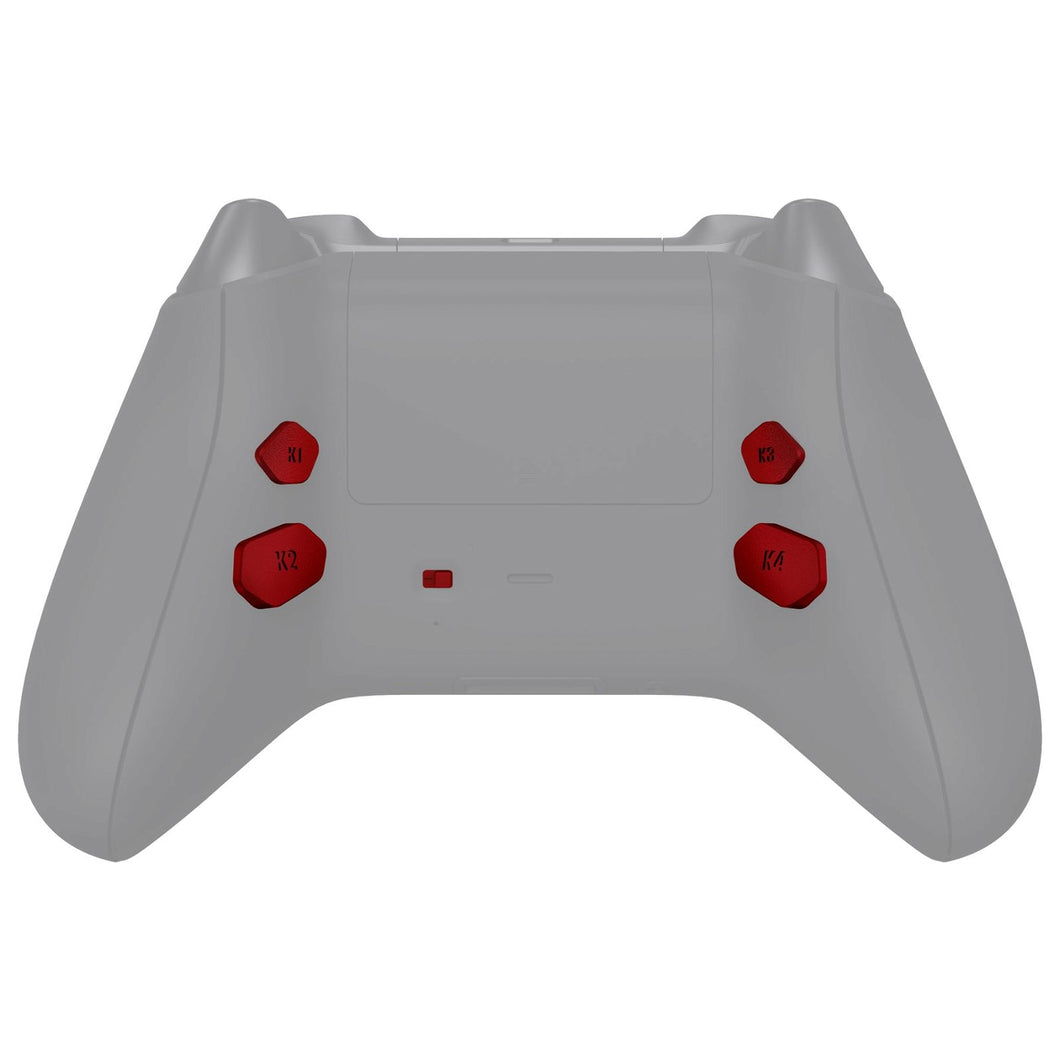 Matte UV Vampire Red Replacement Redesigned K1 K2 K3 K4 Back Buttons Paddles & Toggle Switch For Xbox Series X/S Controller Extremerate Hope Remap Kit-DX3P3003WS - Extremerate Wholesale