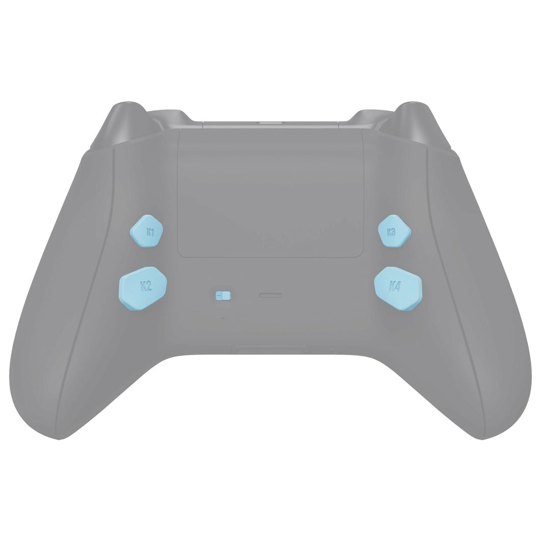 Matte UV Heaven Blue Replacement Redesigned K1 K2 K3 K4 Back Buttons Paddles & Toggle Switch For Xbox Series X/S Controller Extremerate Hope Remap Kit-DX3P3013WS - Extremerate Wholesale