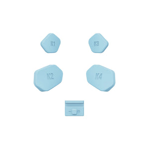 Matte UV Heaven Blue Replacement Redesigned K1 K2 K3 K4 Back Buttons Paddles & Toggle Switch For Xbox Series X/S Controller Extremerate Hope Remap Kit-DX3P3013WS - Extremerate Wholesale