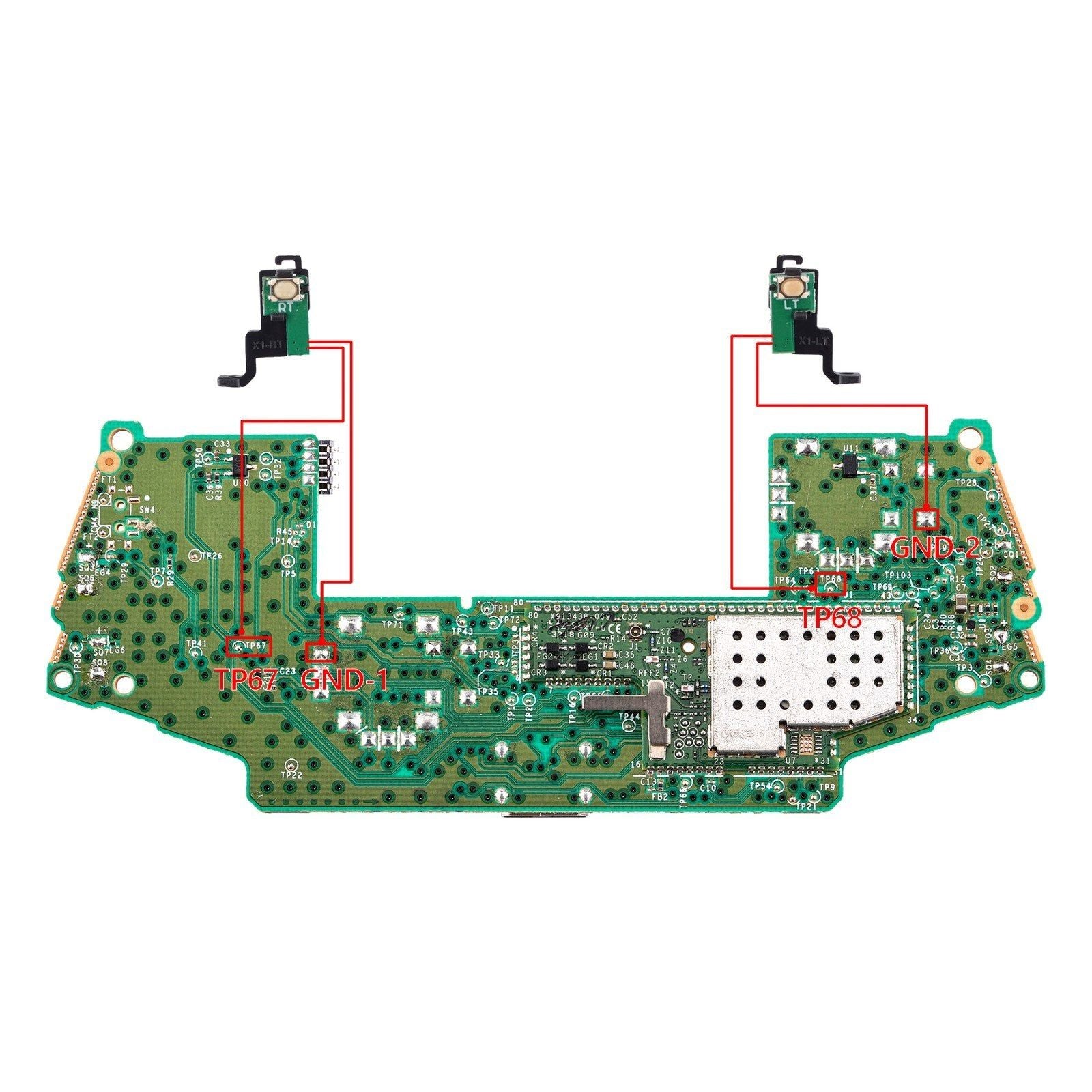 Clicky Hair Trigger Kit For Xbox One X/S Controller LT RT Shoulder