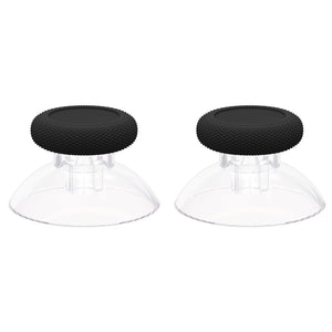 Black And Clear Analog Thumbsticks For Xbox Series X/S Controller & Xbox One Standard Controller & Xbox One X/S Controller & Xbox One Elite Controller-JX3409WS - Extremerate Wholesale