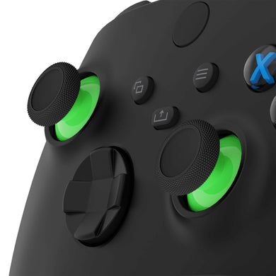 Green & Black Analog Thumbsticks For Xbox Series X/S Controller & Xbox One Standard Controller & Xbox One X/S Controller & Xbox One Elite Controller-JX3434WS - Extremerate Wholesale