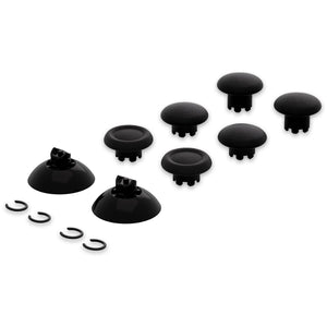 Black EDGE Sticks Replacement Interchangeable Thumbsticks for Xbox Series X/S & Xbox Core & Xbox One X/S & Xbox Elite V1 & NS Switch Pro Controller - AGLX3M001WS - Extremerate Wholesale