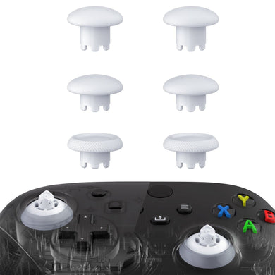 Robot White EDGE Sticks Replacement Interchangeable Thumbsticks for Xbox Series X/S & Xbox Core & Xbox One X/S & Xbox Elite V1 & NS Switch Pro Controller - AGLX3M002WS - Extremerate Wholesale