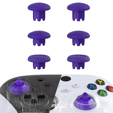 Purple EDGE Sticks Replacement Interchangeable Thumbsticks for Xbox Series X/S & Xbox Core & Xbox One X/S & Xbox Elite V1 & NS Switch Pro Controller - AGLX3M005WS - Extremerate Wholesale