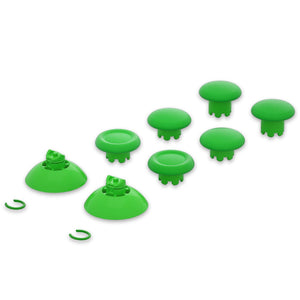 Green EDGE Sticks Replacement Interchangeable Thumbsticks for Xbox Series X/S & Xbox Core & Xbox One X/S & Xbox Elite V1 & NS Switch Pro Controller - AGLX3M010WS - Extremerate Wholesale