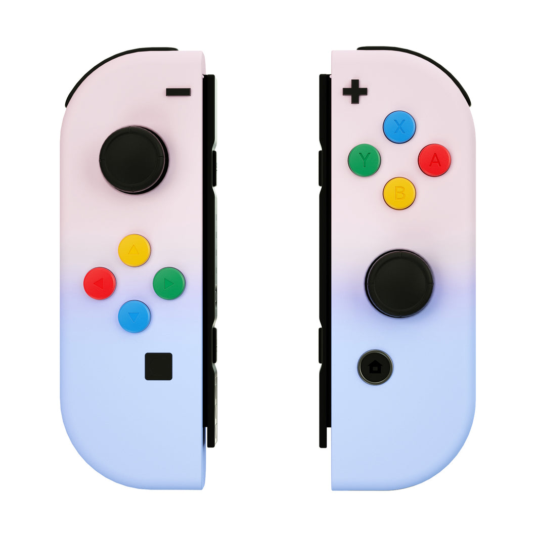 Shadow Light Violet Cherry Blossoms Pink Shells For NS Switch Joycon & OLED Joycon-Without Any Buttons Included-CP333V1WS