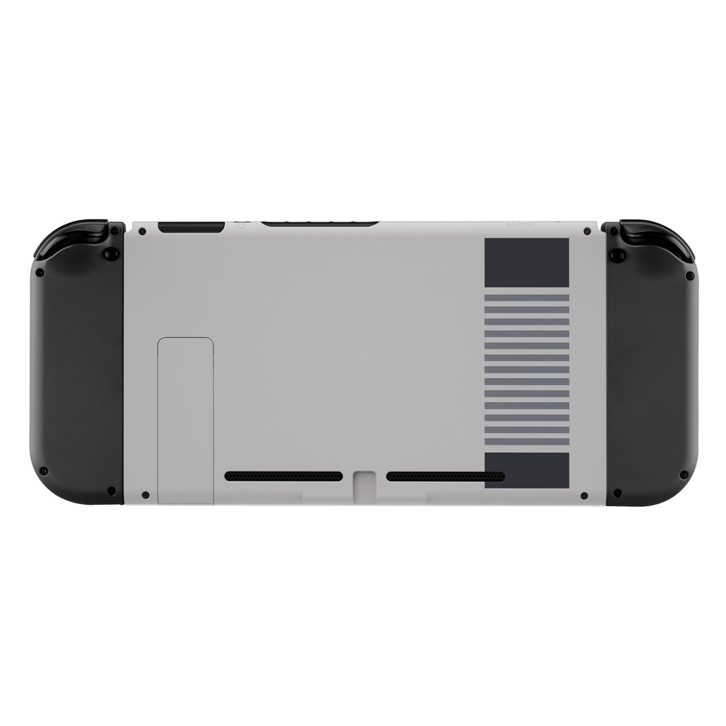 Soft Touch Classics NES Style Backplate With Kickstand For NS Console-ZT102WS