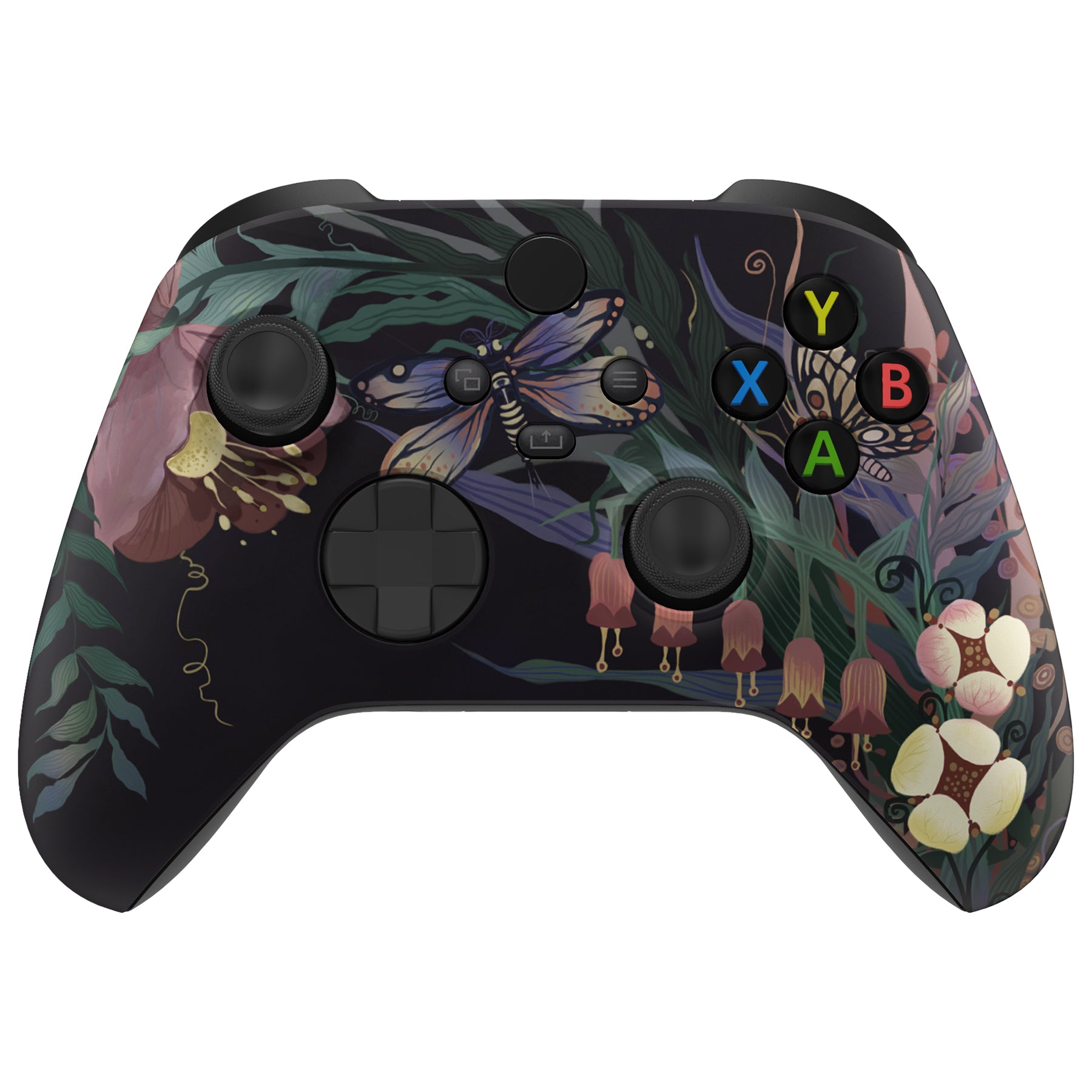 Soft Touch Mysterious Garden Front Shell For Xbox Series X/S Controller ...